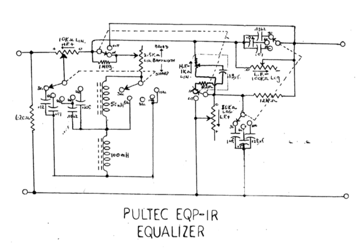 Pultec Equalizer Schematic Diagram